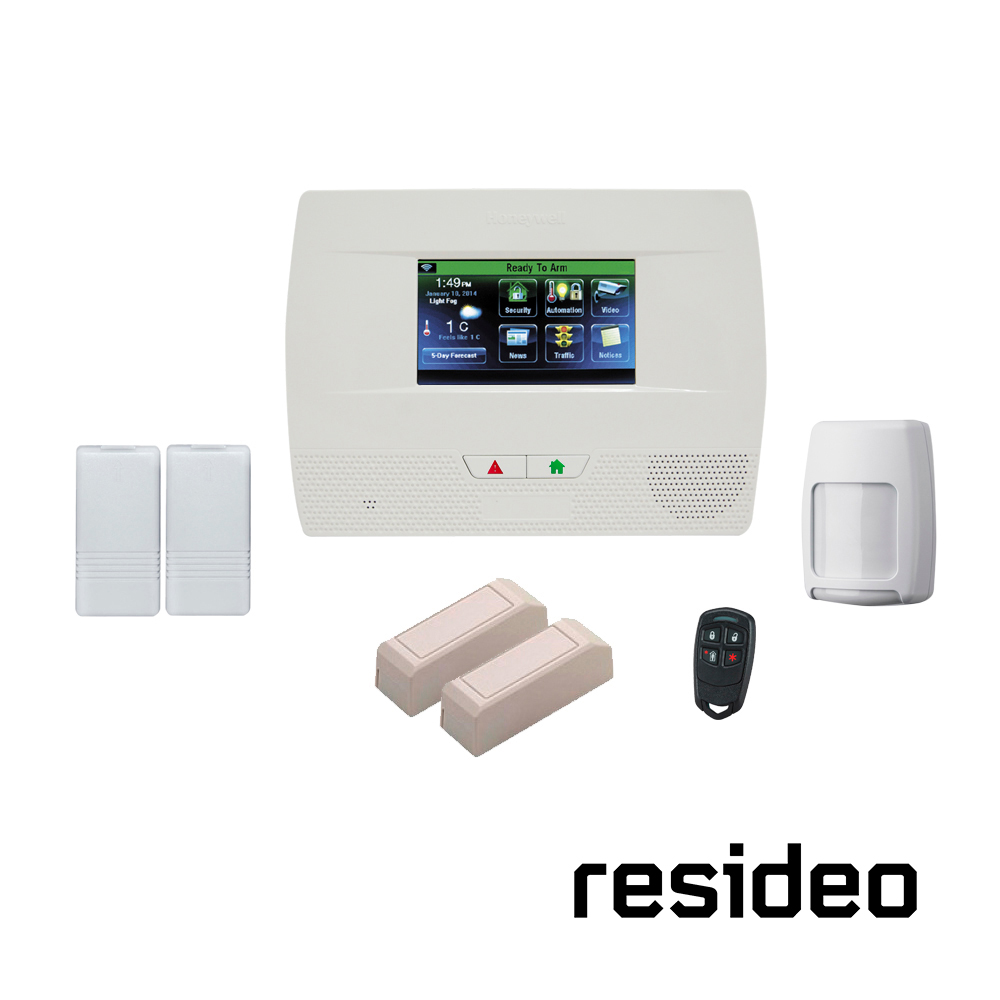 KIT INTRUSION RESIDEO  1x  L5210LA  +2x  5816  +2x  5899  +1x  5800PIR  +1x  5834-4. <br><br>DE LINEA, Código SAT 46171604 - KIT INTRUSION RESIDEO