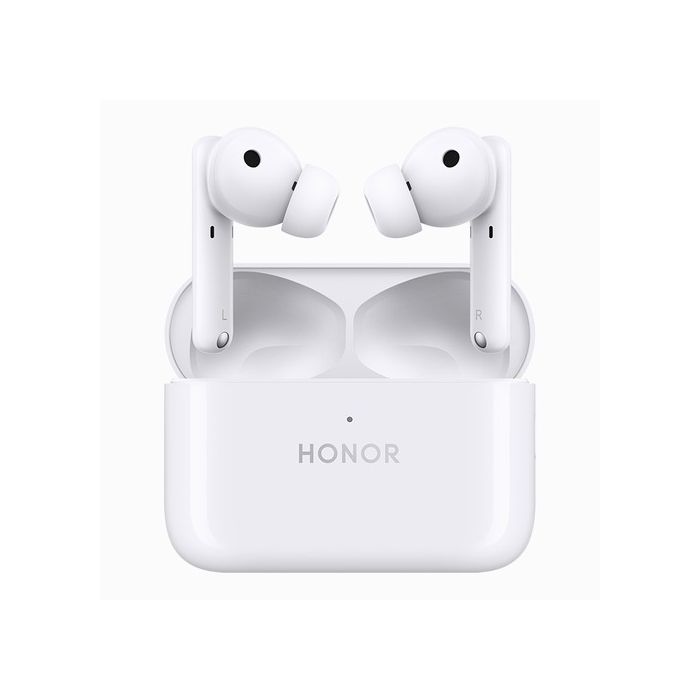 Honor Earbuds 2 Lite - Auriculares inalámbricos con micro - en oreja - Bluetooth - cancelación de sonido activo - Blanco glacial - HONOR