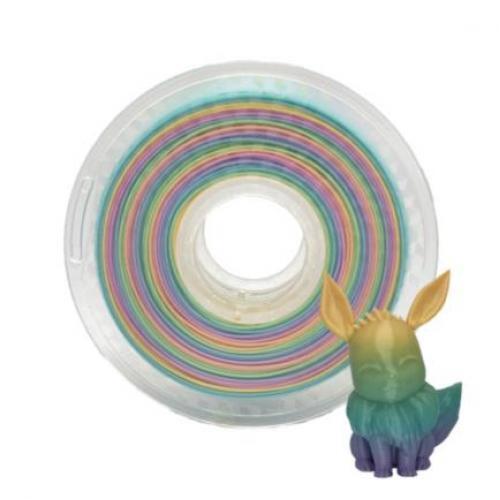 Filamento Onsun 3D PLA Rainbow 175mm 1kg/Rollo Color Degradado ON-PLA20270GT - ONSUN