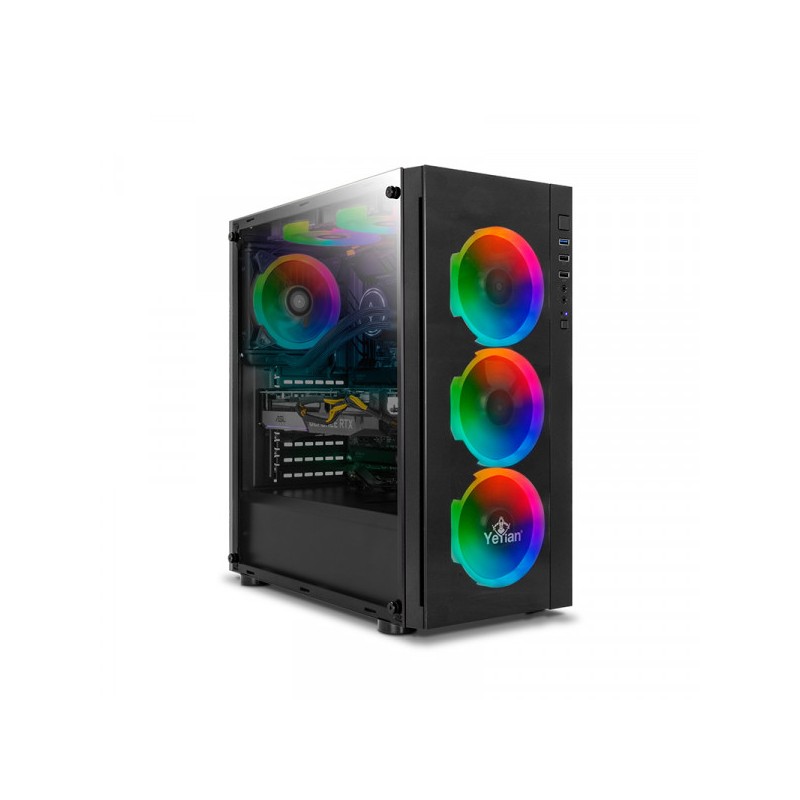 PC GAMER YEYIAN KATANA YPB-KATX12-01- CORE i7 12700KF/32GB DDR4 3600/1TB NVME/GEFORCE RTX 3070/W11H - YEYIAN