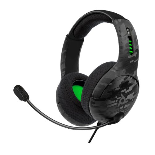 LVL50 WIRED STEREO HEADSET FOR XBOX CAMO UPC 0708056065836 - NULL