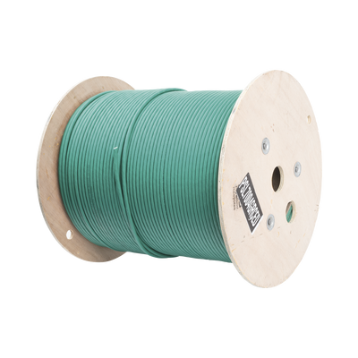 Bobina de Cable Blindado S/FTP de 4 pares, Cat7, Inmune a Ruido e Interferencias, LSZH (Bajo humo, Cero Halógenos), Color Verde, Bobina de 500 m <br>  <strong>Código SAT:</strong> 26121616 <img src='https://ftp3.syscom.mx/usuarios/fotos/logotipos/panduit.png' width='20%'>  - PANDUIT