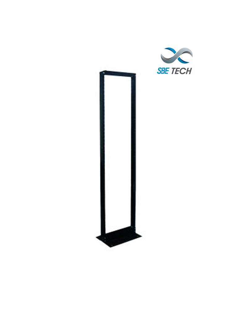 SBETECH SBE-RR719 - Rack liviano de piso en acero /  42UR / perforación roscada 12-24 / soporte 350kg / #Rack - SBE TECH