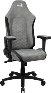 SILLA AEROCOOL CROWN AEROSUEDE STONE GRIS 4711099471232 - 4711099471232