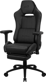 SILLA AEROCOOL ROYAL LEATHERETTE CHARCOAL NEGRO 4711099472703 - 4711099472703