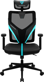 SILLA THUNDER X3 ERGONOMICA YAMA 1 NEGRO/CYAN 4718009159150 - THUNDERX3