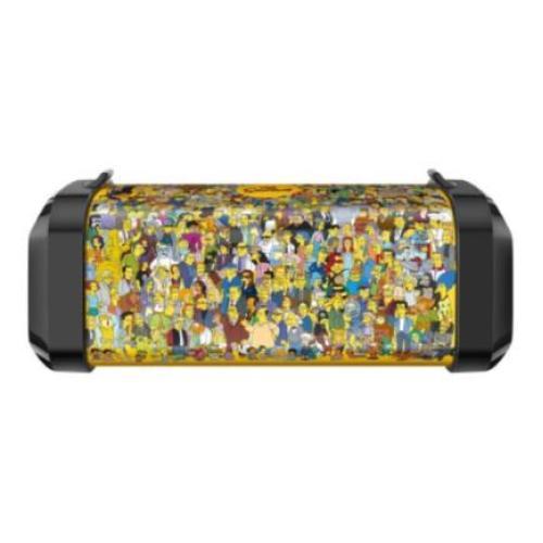 Bocina Steren The Simpsons Mini Bazooka Bluetooth Reproductor USB/MicroSD - STEREN