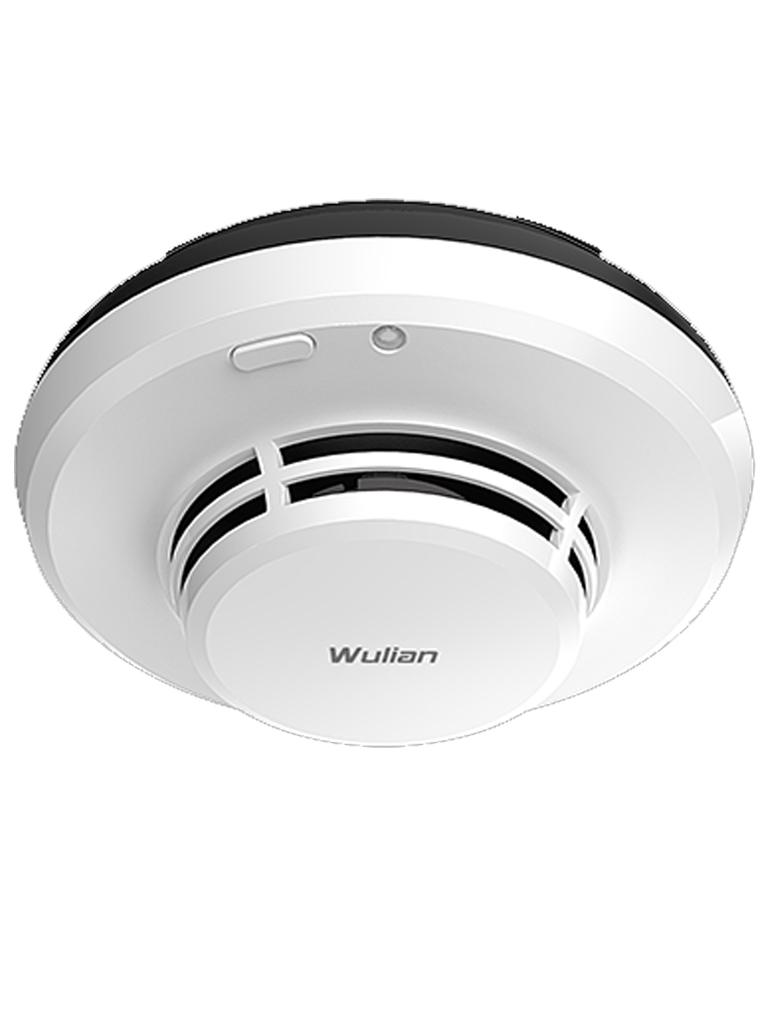 WULIAN SMOKEDETECTOR - Sensor de Humo Inteligente/ Zigbee / Puede Vincular con Válvula Inteligente para Liberar o cerrar llave de Agua en la Zona del Siniestro - WULIAN