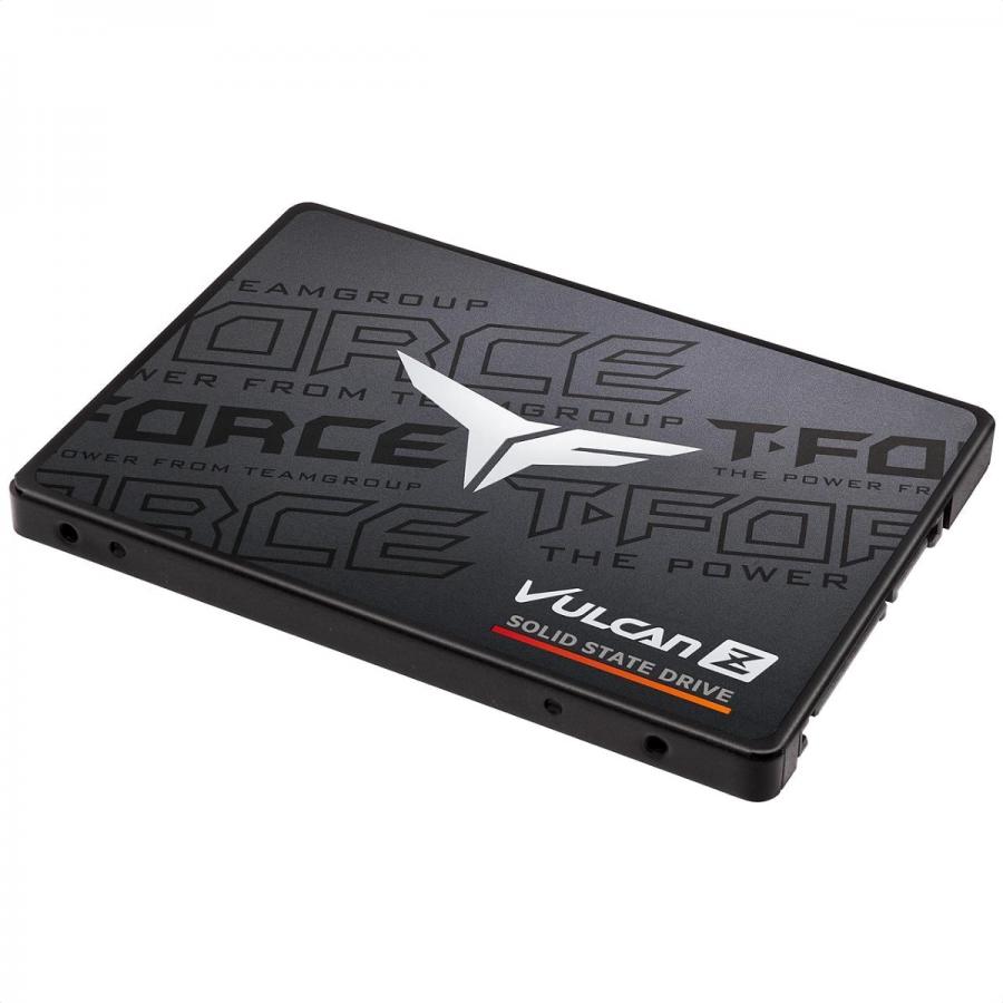 Ssd Interno Teamgroup T Force Vulcan 512Gb 25 Sata Iii 3D Nand Negro T253Tz512G0C101 - TEAM GROUP