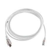 Patch Cord TERA Cat6A 1/10G Ethernet de 4 pares y conector modular LS0H Color Marfil 20m T4A-S20M-B02L - T4A-S20M-B02L