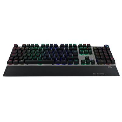 Teclado Mecanico Gaming CHAOS Balam Rush BR-922944, Alámbrico, Español, Negro c/ Gris, Multicolor BR-922944 BR-922944 EAN 7506215922944UPC  - BR-922944