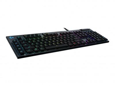 Logitech G815 LIGHTSYNC RGB Mechanical Gaming Keyboard - GL Tactile - Teclado - con retroiluminación - USB - interruptor GL Tactile - LOGITECH