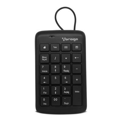 Teclado VORAGO KB-105, USB, Notebook/PC, Negro KB-105 KB-105 EAN 7502266671893UPC  - VORAGO