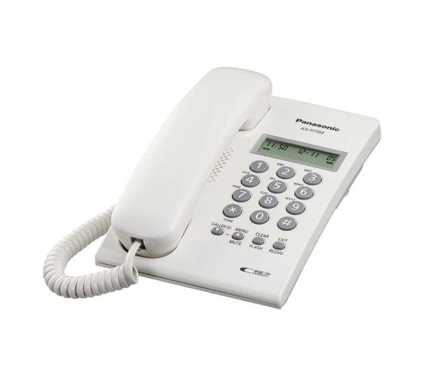 Teléfono Analógico PANASONIC, Analógica, Escritorio/pared, Color blanco, No, Si KX-T7703X KX-T7703X EAN 8887549438189UPC  - PANASONIC