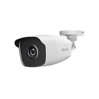 Bala TURBO 2 Megapixel (1080p) / Gran Angular 106º / Lente 2.8 mm / METAL/ IR EXIR Inteligente 50 mts / Exterior IP66 / Ultra Baja Iluminación / WDR 120 dB <br>  <strong>Código SAT:</strong> 46171610 - THC-B223-M