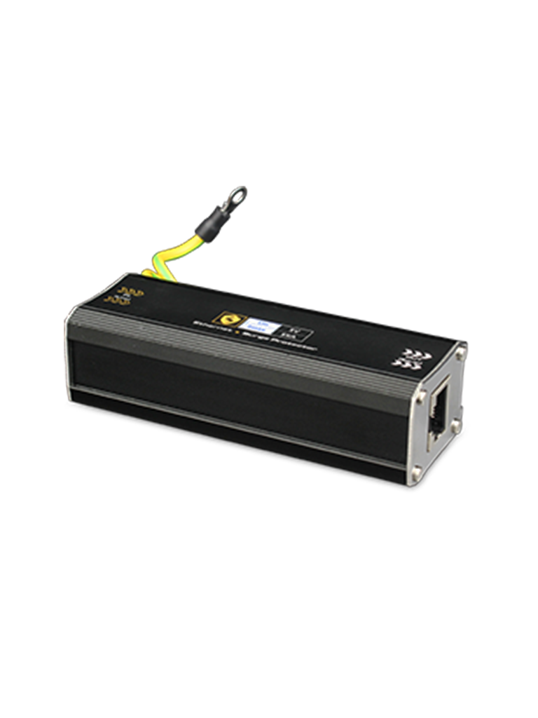 UTEPO USP201GEPOE - Protector de sobrecargas GigaEthernet PoE / Ideal para camaras IP  PoE / AF / AT / Hasta 60V / Datos y energia #TERROR - USP201GE-POE