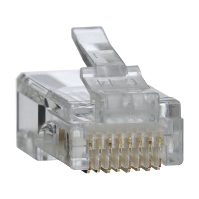 Conectores modulares de datos RJ45/CAT5e, paquete de 100 unidades. <br>  <strong>Código SAT:</strong> 27112700 <img src='https://ftp3.syscom.mx/usuarios/fotos/logotipos/klein_tools.png' width='20%'>  - KLEIN TOOLS