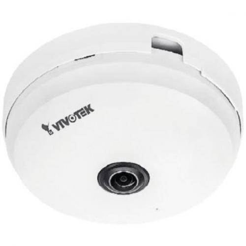 Camara IP Vivotek FE9180H Fisheye Interior 5MP H.265 Vision Hemisferica 360 Smart Stream III WDR Pro 3DNR Microfono - VIVOTEK