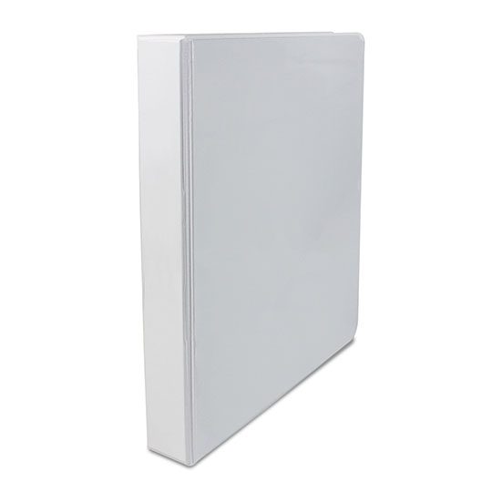 Carpeta básica blanca herraje O 1" ACCO  Carpeta básica extra resistente, mecanismo triple arillo en forma de o, 1 ", capacidad hasta 220 hojas                                                                                                                                                          color blanco, tamaño carta               - WILSON JONES