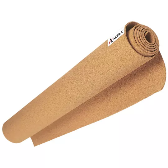 Rollo de corcho Alfra para manualidades  Grano de tamaño uniforme que permite un mayor compactado de excelente calidad y mejor sujeción, producto 100% natural, ideal para personalizar y organizar tus espacios, perfecto para manualidades, óptimo como aislante de ruido, térmico, no crea hongos o b 61 x 40 cm                               - 4985