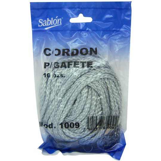 Cordón para gafete Sablón color gris bol Con gancho metálico para sostener el gafete, fabricado en textil, largo de 51 cm aproximadamente.                                                                                                                                                               sa con 10 pzas                           - SABLON