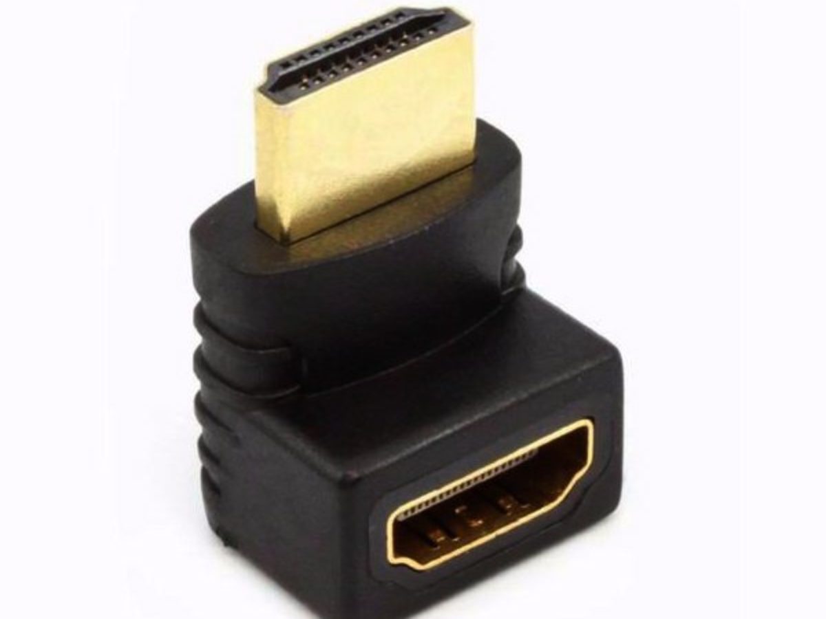 CONECTOR XCASE HDMI A HEMBRA -A MACHO 90 GRADO ACCCAHDMO6 - ACCCAHDMO6