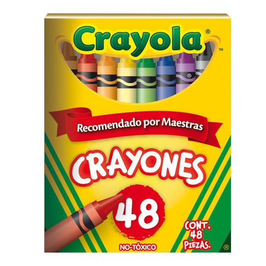 Crayones Crayola Estándar 9.21x.7.9 cm 4 Coloración más fácil y colores más reales, colores varios                                                                                                                                                                                                       8 piezas                                 - CRAYOLA