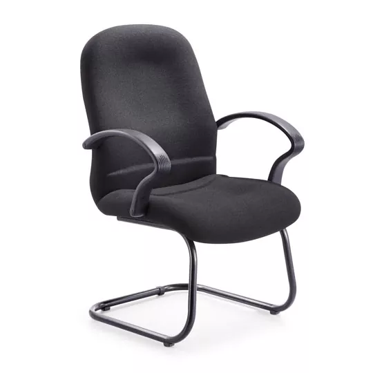 LM-Silla de visita directiva ERGO color Dimensiones: ancho 55 cm, profundidad 65 cm, altura 96 cm. asiento tapizado en tela. - 1956V