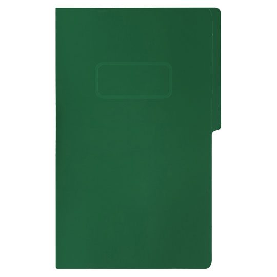 Carpeta pressboard con broche Fortec ofi Carpeta de 1/2 ceja redondeada, elaborada en cartulina de 14 puntos, broche metálico de 8 cm y suaje de expansión, capacidad para 300 hojas, medida: 37 x 24 cm.                                                                                                cio color verde obscuro, c/10 pzas       - FB-3038