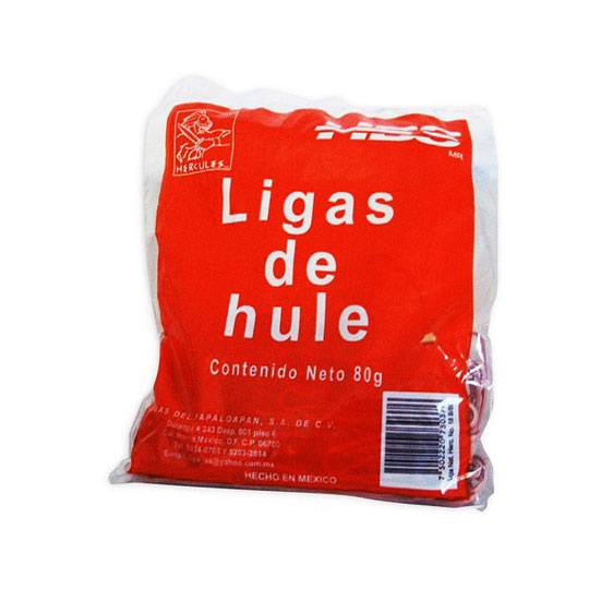 Ligas Hercules de hule no. 18 colores su Ligas de huele no.18, marca hercules, colores tradicionales                                                                                                                                                                                                     rtidos. bolsa con 80 gramos              - HER-LIG-COLOR