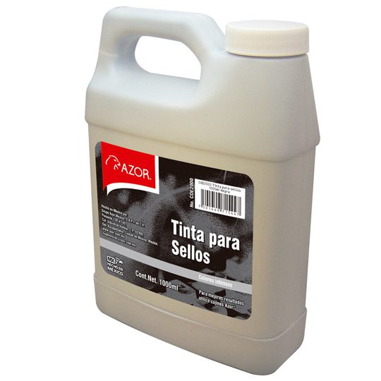 Tinta para sello Stafford color negro 10 Tinta base agua que ayuda a imprimir sellos brillantes, nítidos y de rápido secado.                                                                                                                                                                             00 ml                                    - STAFFORD