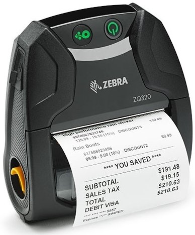 ZEBRA IMPRESORA PORTATIL ZQ320 BT 80MM ZQ320 ZQ32-A0E02TL-00 EAN UPC  - ZQ32-A0E02TL-00