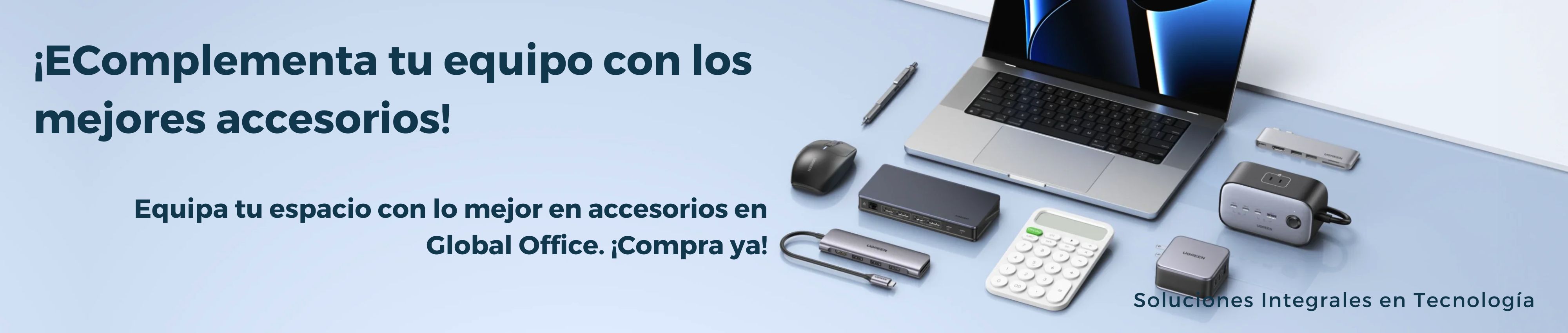 Compra laptops, impresoras, cámaras de seguridad y más en Global Office. Ofrecemos productos de tecnología, línea blanca, y sistemas CCTV con envío en todo México.